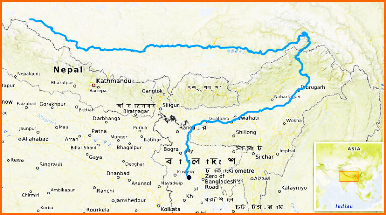 The Brahmaputra River
